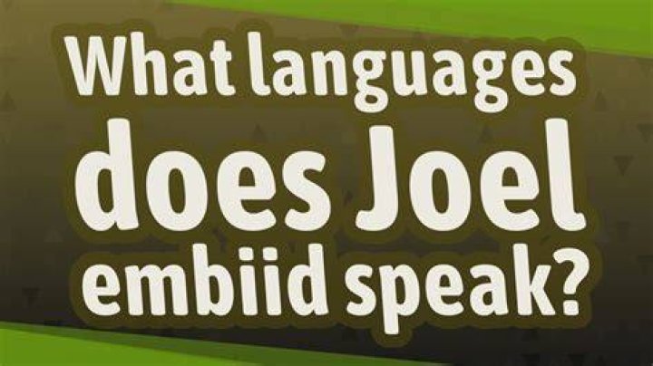 Does Joel Embiid Speak French?